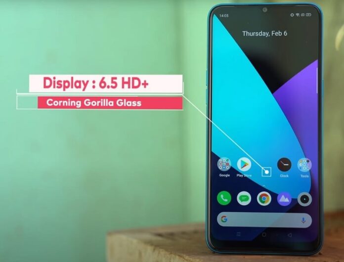 Realme C3 Display & Design