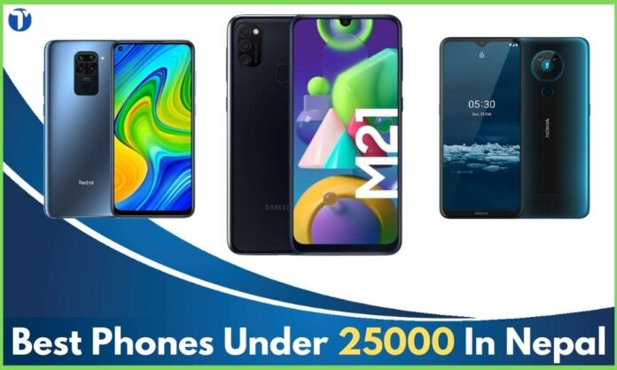 best smartphone under 25000 in nepal