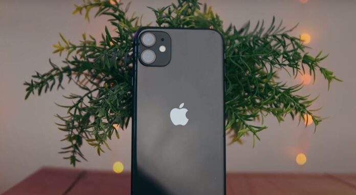 i phone 11 black color back design