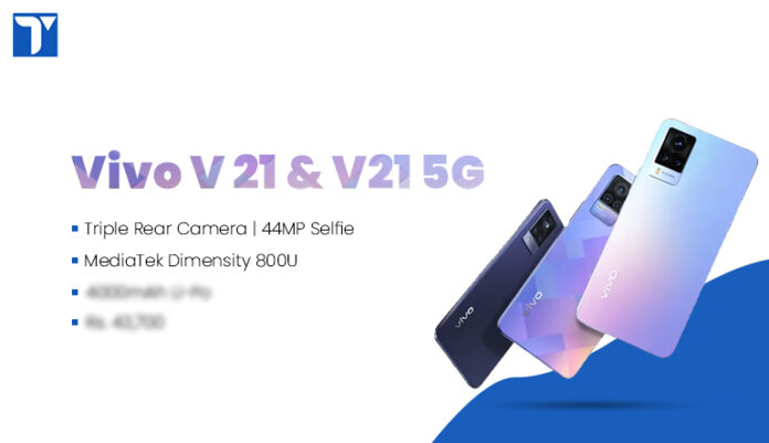 Vivo V21 and Vivo V21 5G Price in Nepal