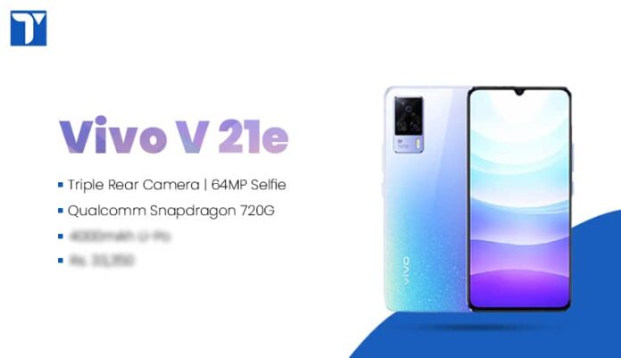 Vivo V21e with 90Hz Refresh Rate, 64MP Selfie Camera Launched in Nepal @Rs. 33,350