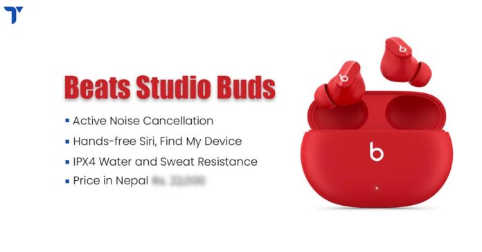 Beats Studio Buds Price in Nepal, Specs, Availability