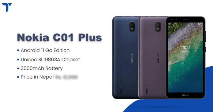 Nokia C01 Plus Price in Nepal