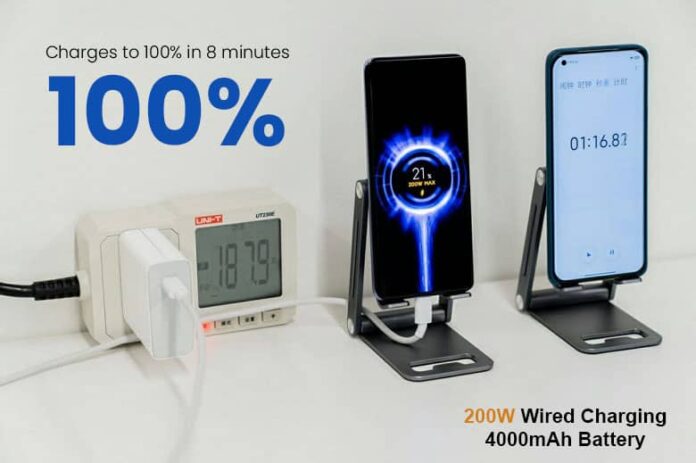 Xiaomi Introduces 200W Hypercharge | World's Fastest Charger