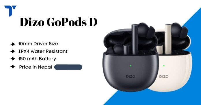 DIZO GoPods D Price In Nepal