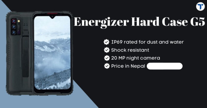 Energizer Hard Case G5 Price in Nepal